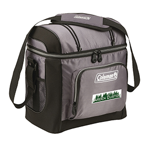 Gray 16 Can Soft Cooler with Liner - Full Color Transfer