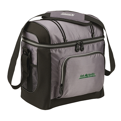 Gray 16 Can Soft Cooler with Liner - Embroidery