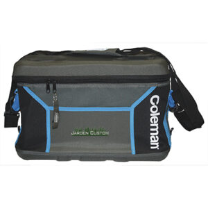 Blue/Gray 45 Can Sport Collapsible Cooler - Embroidery