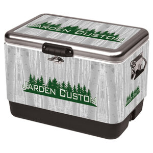Stainless 54 Qt Steel Belted Cooler - Full Wrap