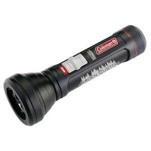Black BatteryGuard 325M LED Flashlight with Engraving on the handle