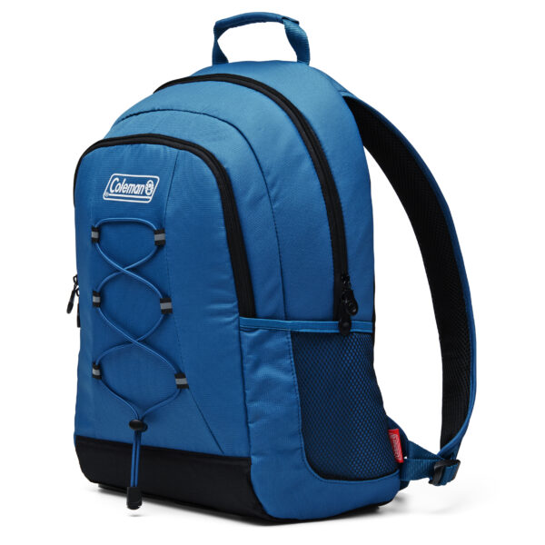 Coleman Chiller 28-Can Soft-Sided Backpack Cooler - blue
